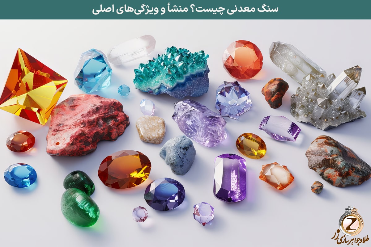 سنگ معدنی چیست؟ منشأ و ویژگیهای اصلی - تفاوت سنگ معدنی و سنگ آزمایشگاهی - نیوز زر