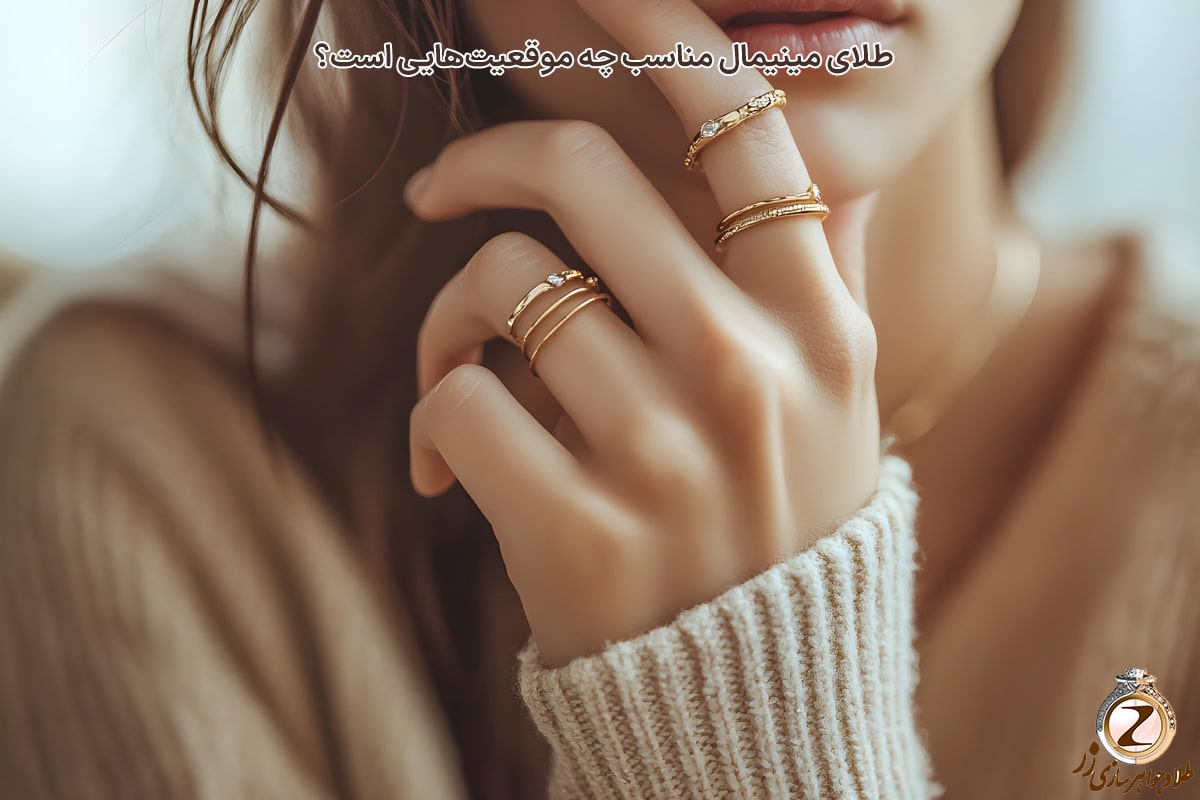 طلای مینیمال مناسب چه موقعیتهایی است؟ نیوز زر