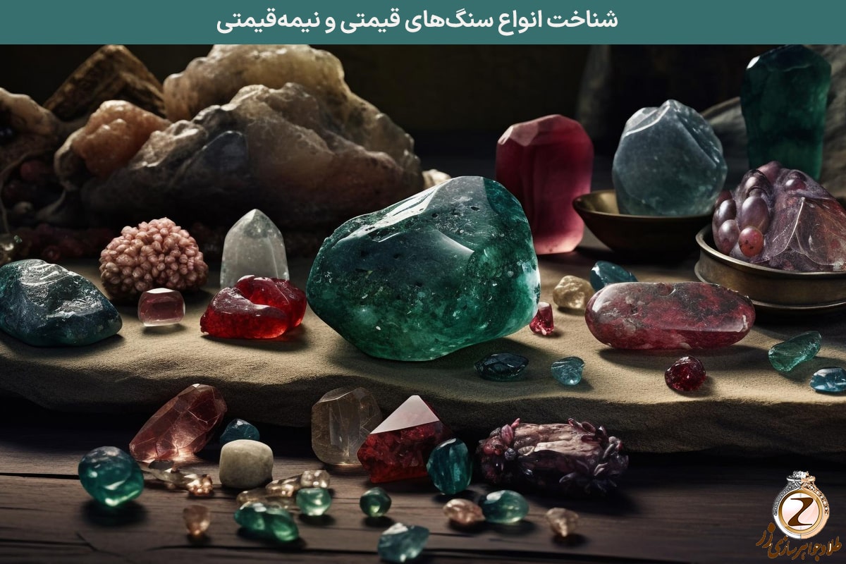 سنگ قیمتی و نیمه قیمتی: شناخت انواع سنگ‌های قیمتی و نیمه‌قیمتی - سایت نیوز زر
