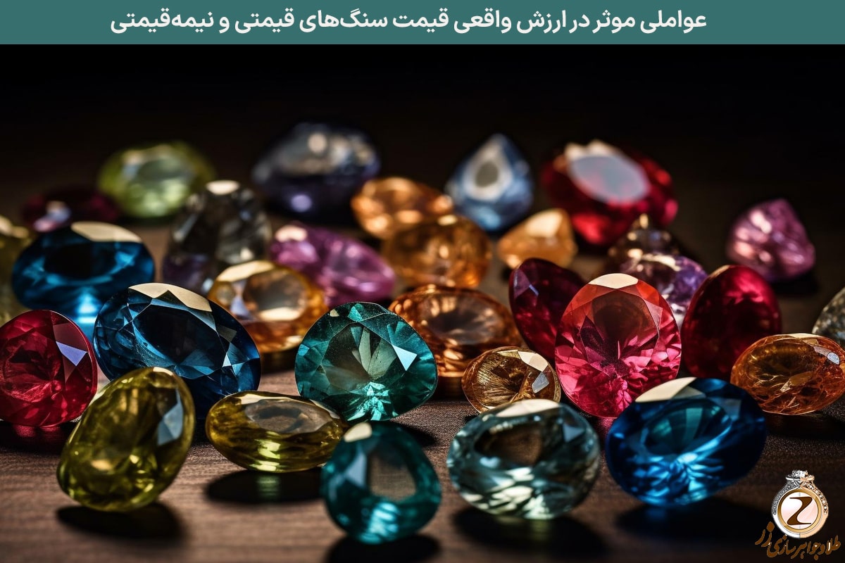 عواملی موثر در ارزش واقعی قیمت سنگ‌های قیمتی و نیمه‌قیمتی - سایت نیوز زر