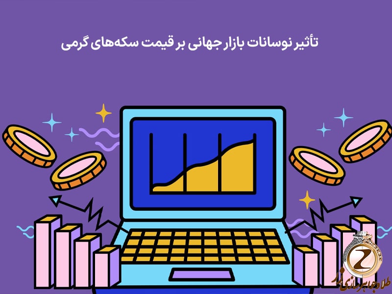 تأثیر نوسانات بازار جهانی بر قیمت سکه‌های گرمی - نیوز زر