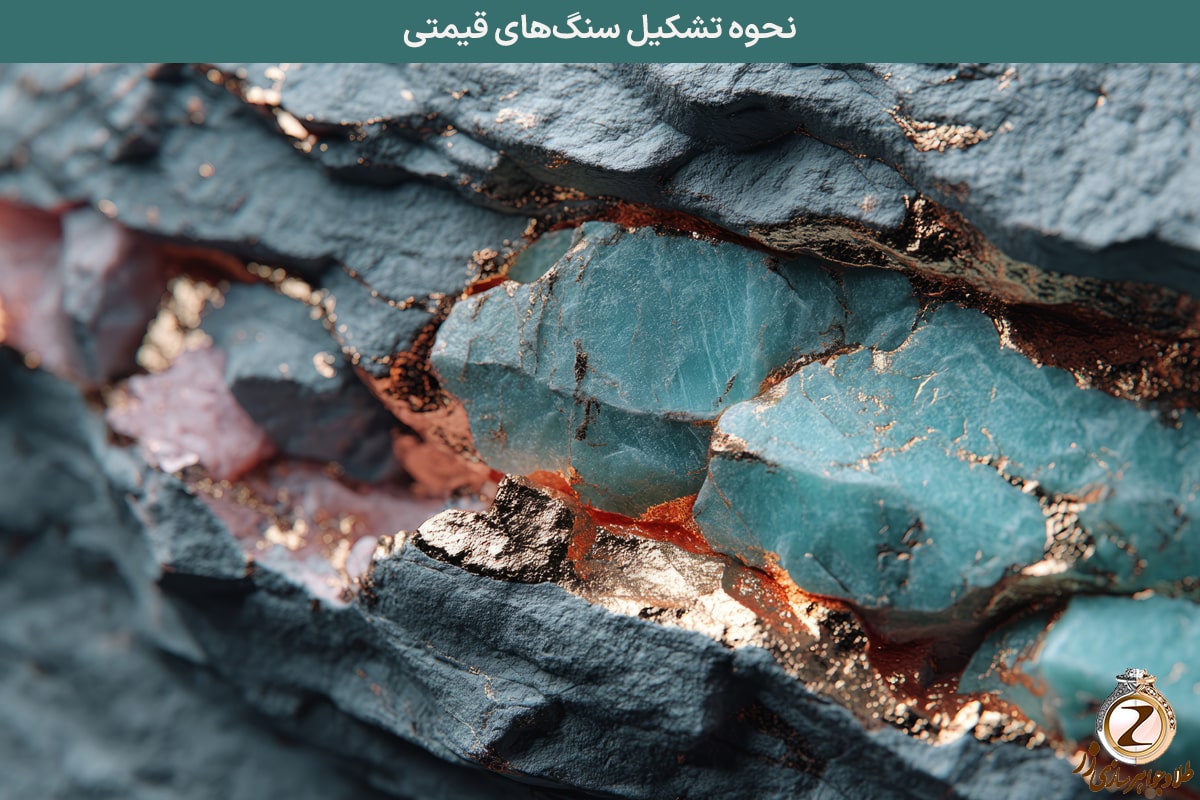 نحوه تشکیل سنگ‌های قیمتی: فرآیندهای زمین‌شناسی پشت هر گوهر - سایت نیوز زر