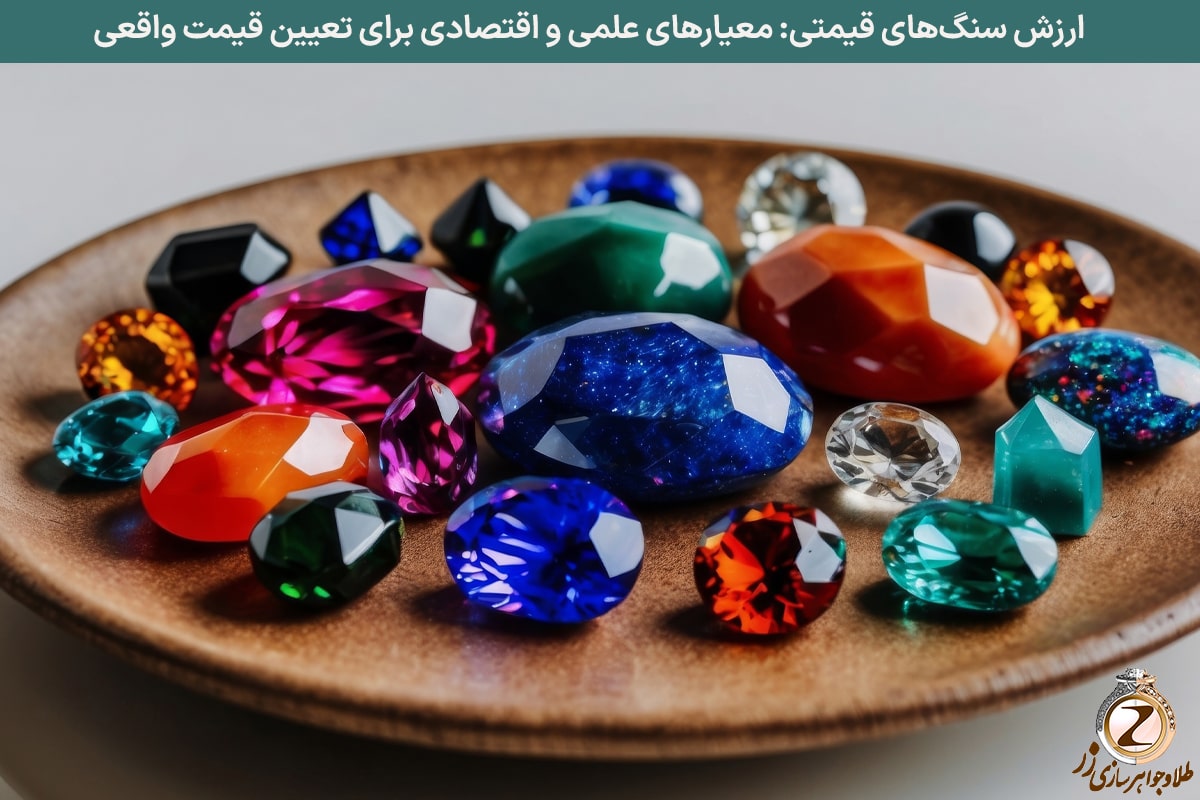 ارزش سنگ‌های قیمتی: معیارهای علمی و اقتصادی برای تعیین قیمت واقعی - سایت نیوز زر