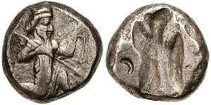 دریک و شکل - اولین سکه‌های ایرانی