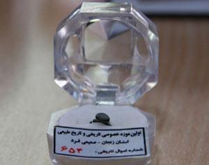 کوچکتر‌ین انگشتر جهان در زنجان
