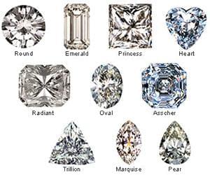 انواع تراش الماس و شکل الماس: معرفی جامع 13 شکل الماس + عکس 